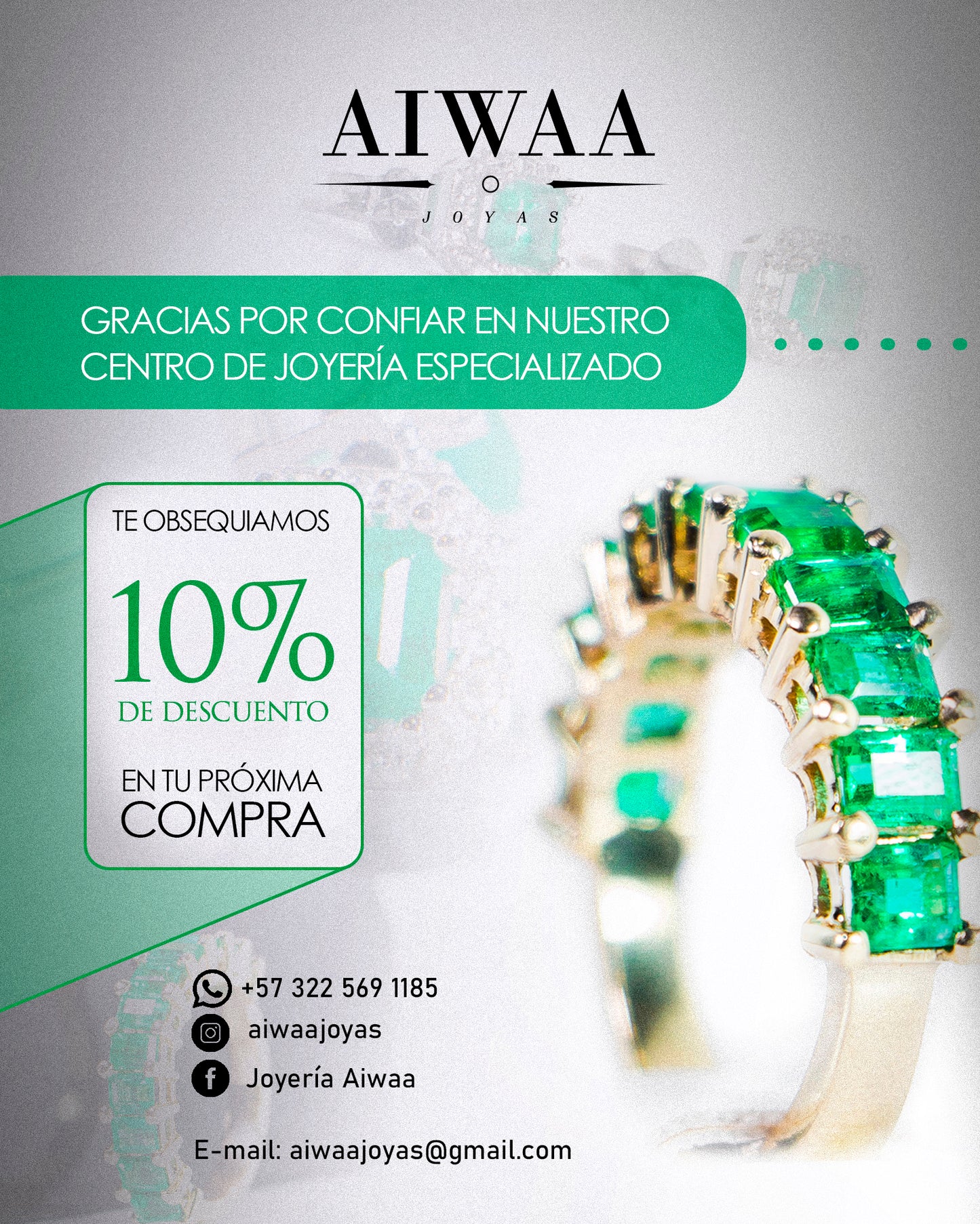 Anillo de Esmeraldas
