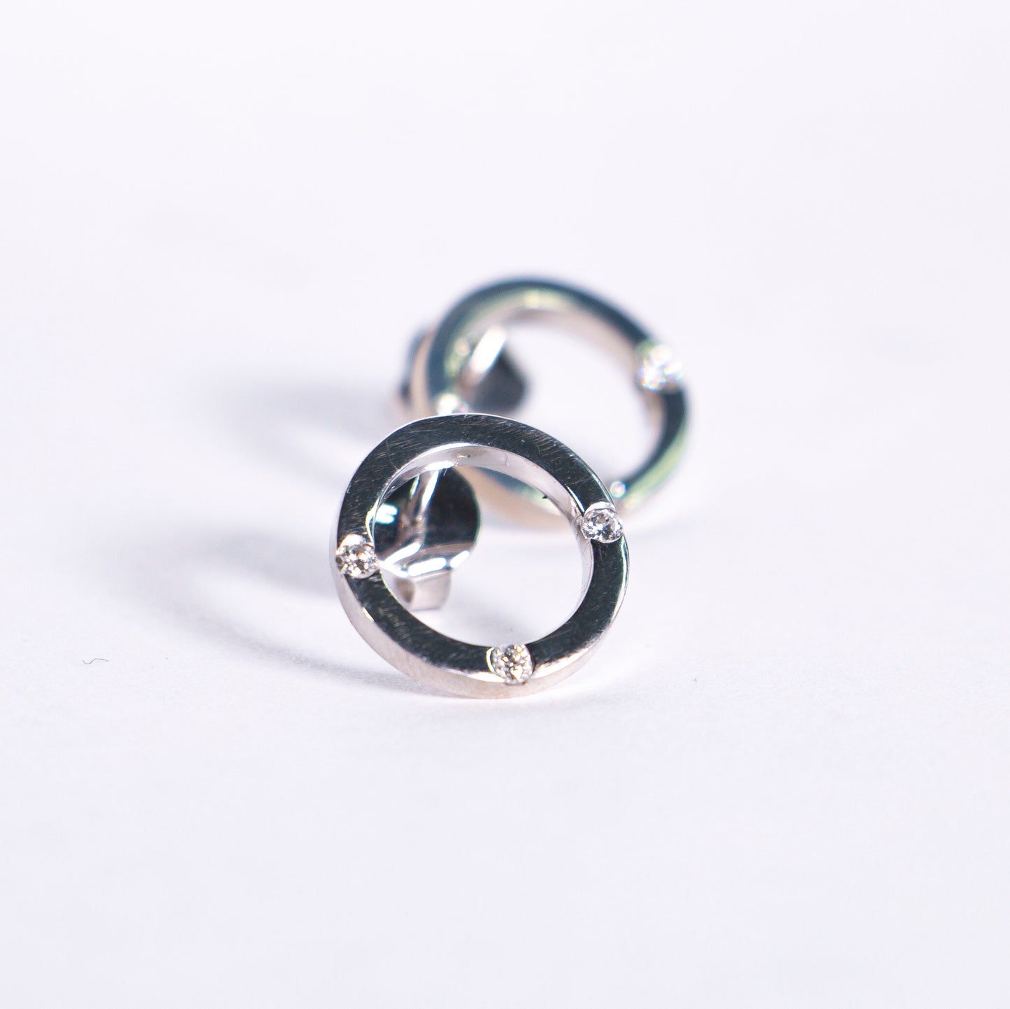 Aretes 3 Diamantes