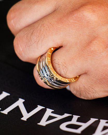 Anillo estilo Bvlgari