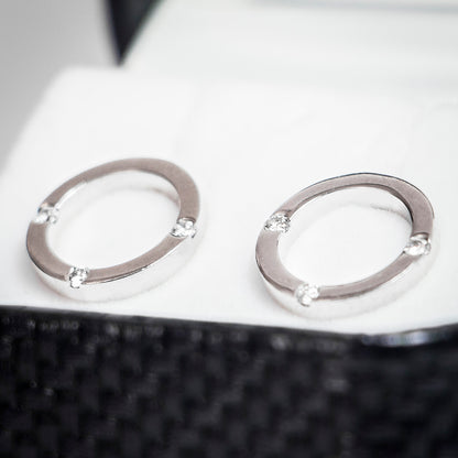 Aretes 3 Diamantes