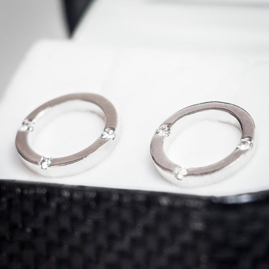 Aretes 3 Diamantes