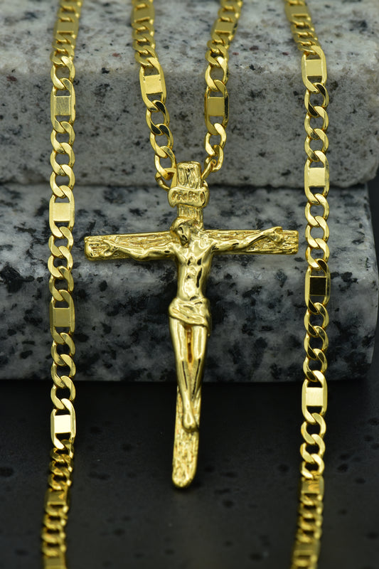 Cadena 3x1 escalera + Cristo Madero