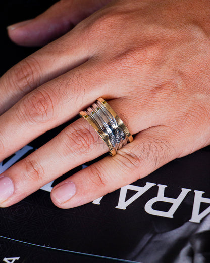 Anillo estilo Bvlgari