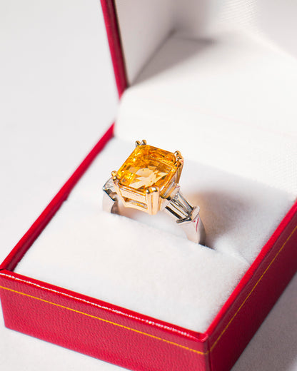 Anillo Citrino