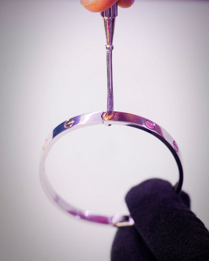 Brazalete de Tornillos Bicolor