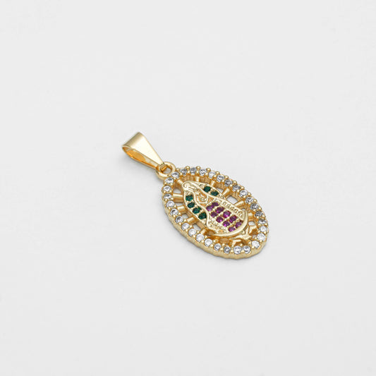 Dije Guadalupe Swarovski